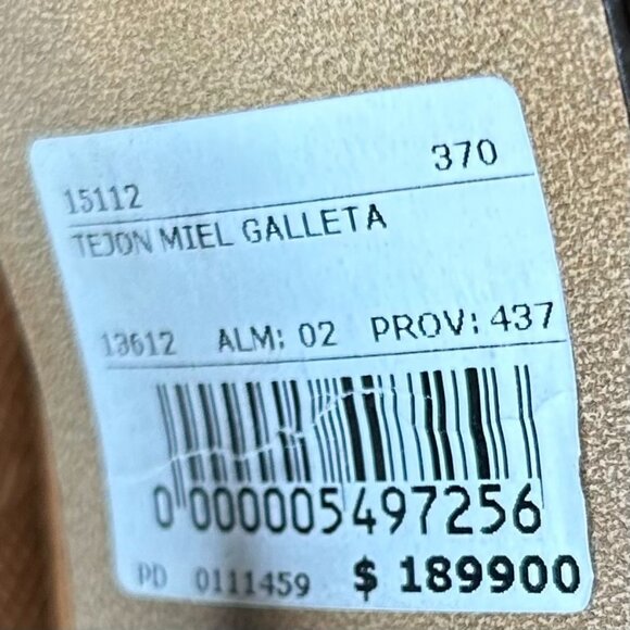 Wood Platform Peep Toe Sling Backs Honey Cake Tea Bon-Bonite NWT Size 37 - Picture 3 of 9